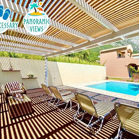 Villa Barbati Dream With Private Pool By Dadovillas Pyrgi  ภายนอก รูปภาพ
