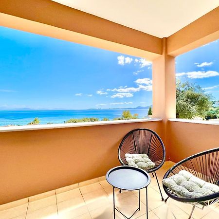 Villa Barbati Dream With Private Pool By Dadovillas Pyrgi  ภายนอก รูปภาพ