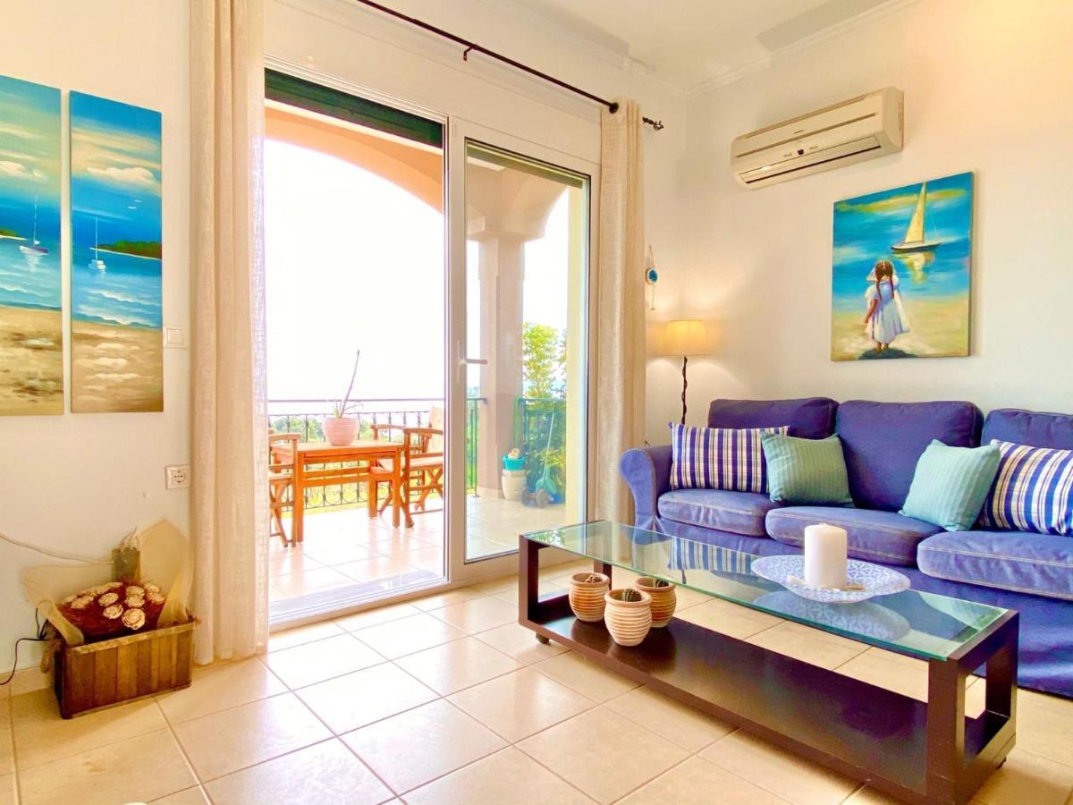 Villa Barbati Dream With Private Pool By Dadovillas Pyrgi  ภายนอก รูปภาพ