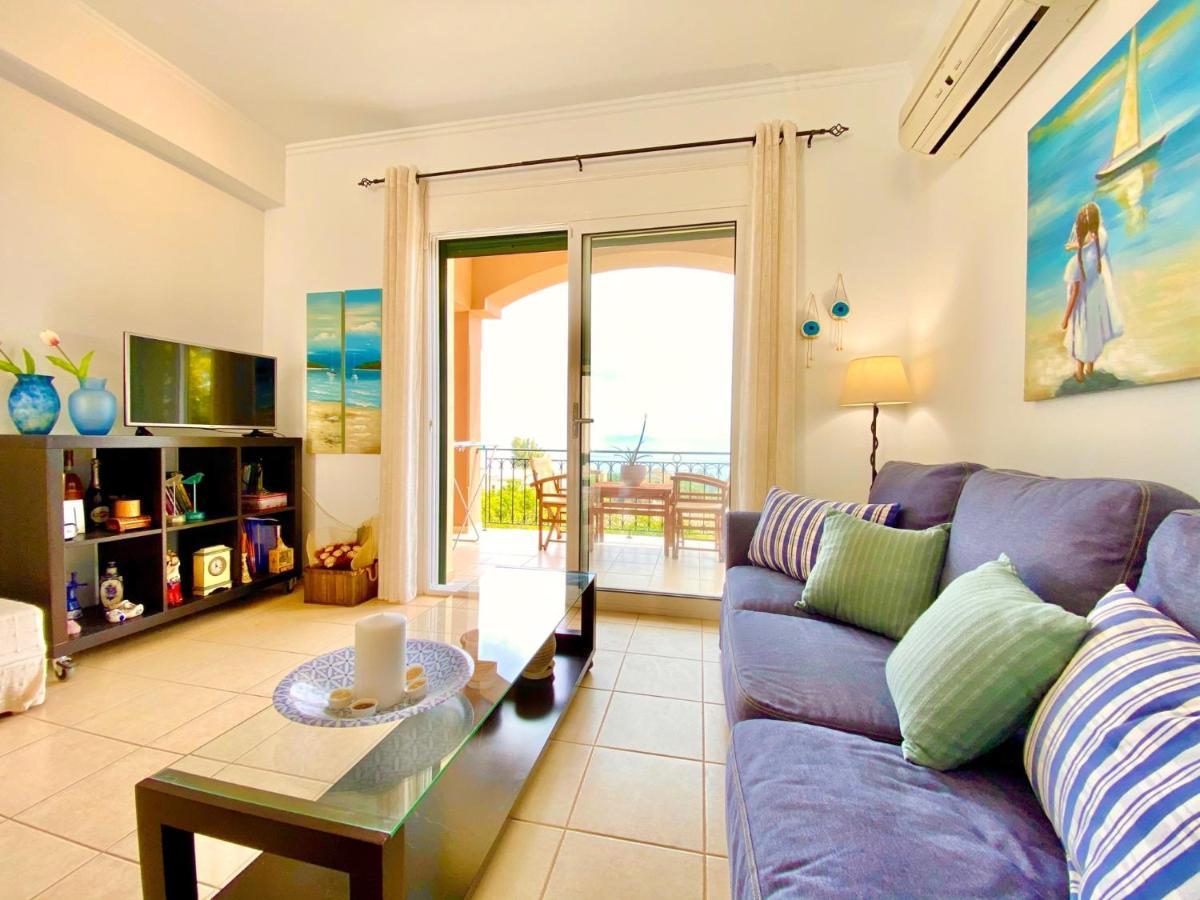 Villa Barbati Dream With Private Pool By Dadovillas Pyrgi  ภายนอก รูปภาพ