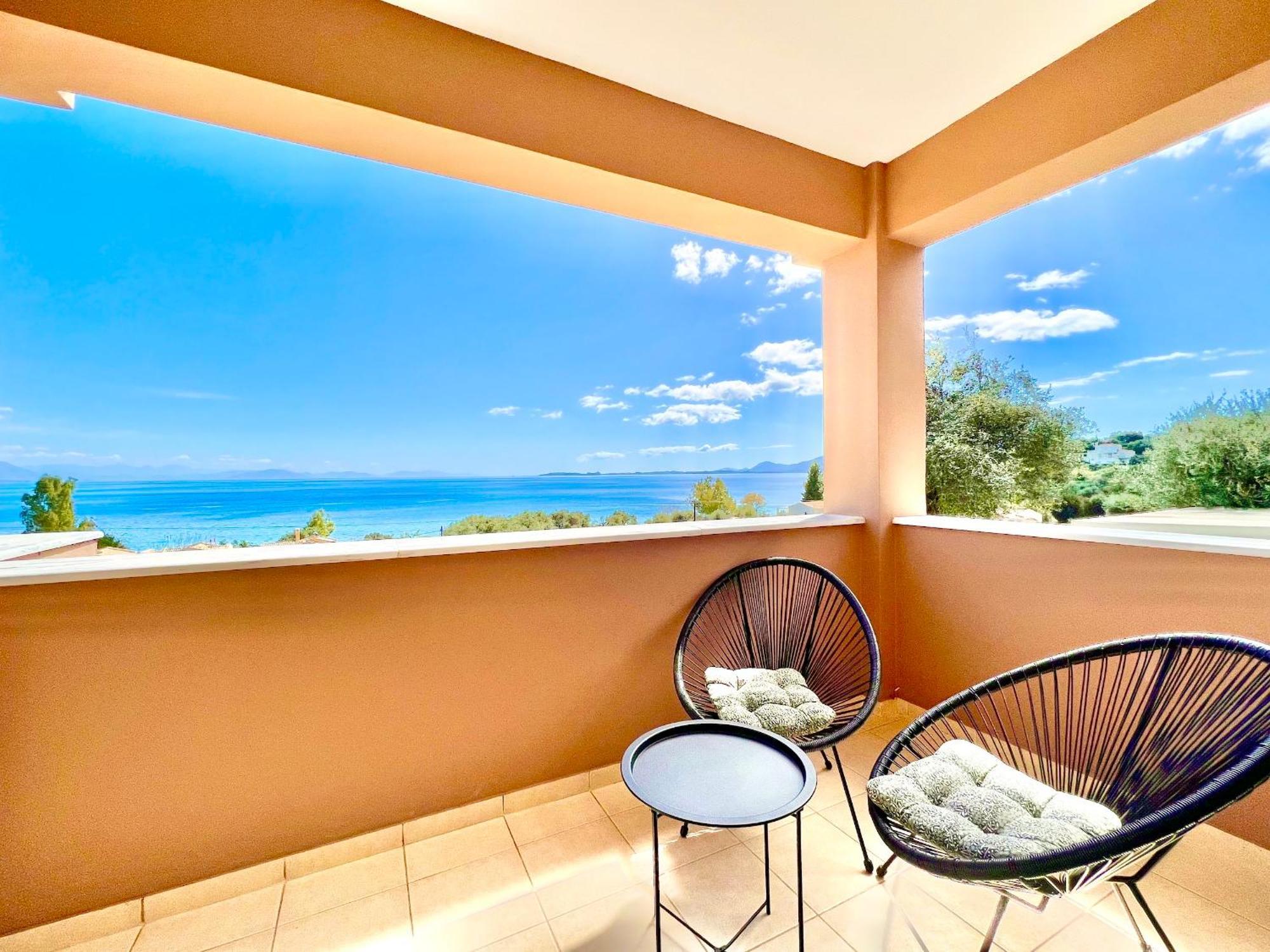 Villa Barbati Dream With Private Pool By Dadovillas Pyrgi  ภายนอก รูปภาพ
